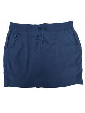 Pacific Trail Women's Active Skort With Drawstring Waist And Pockets Size Lg
